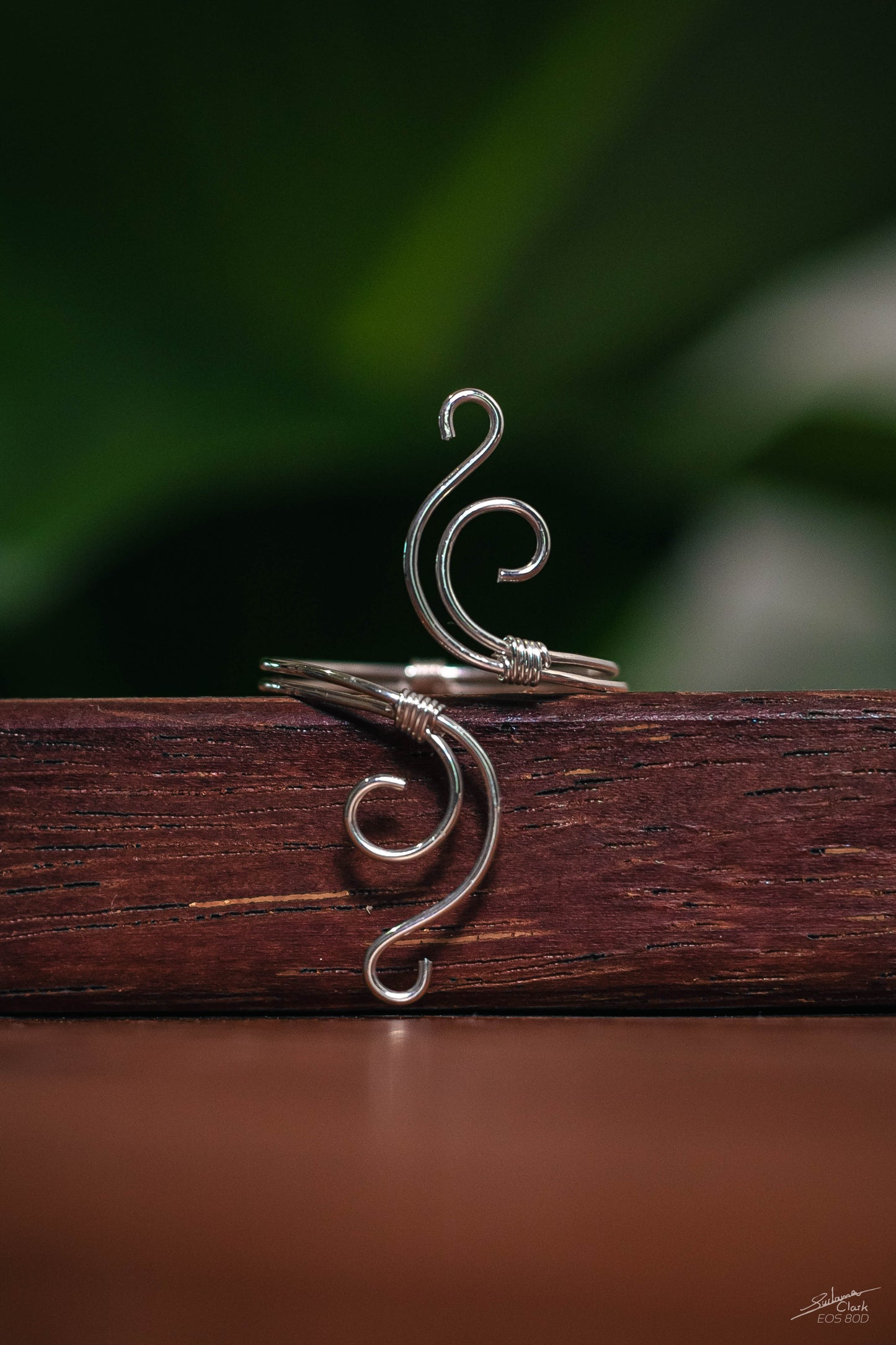 Ring Swirly 'S'